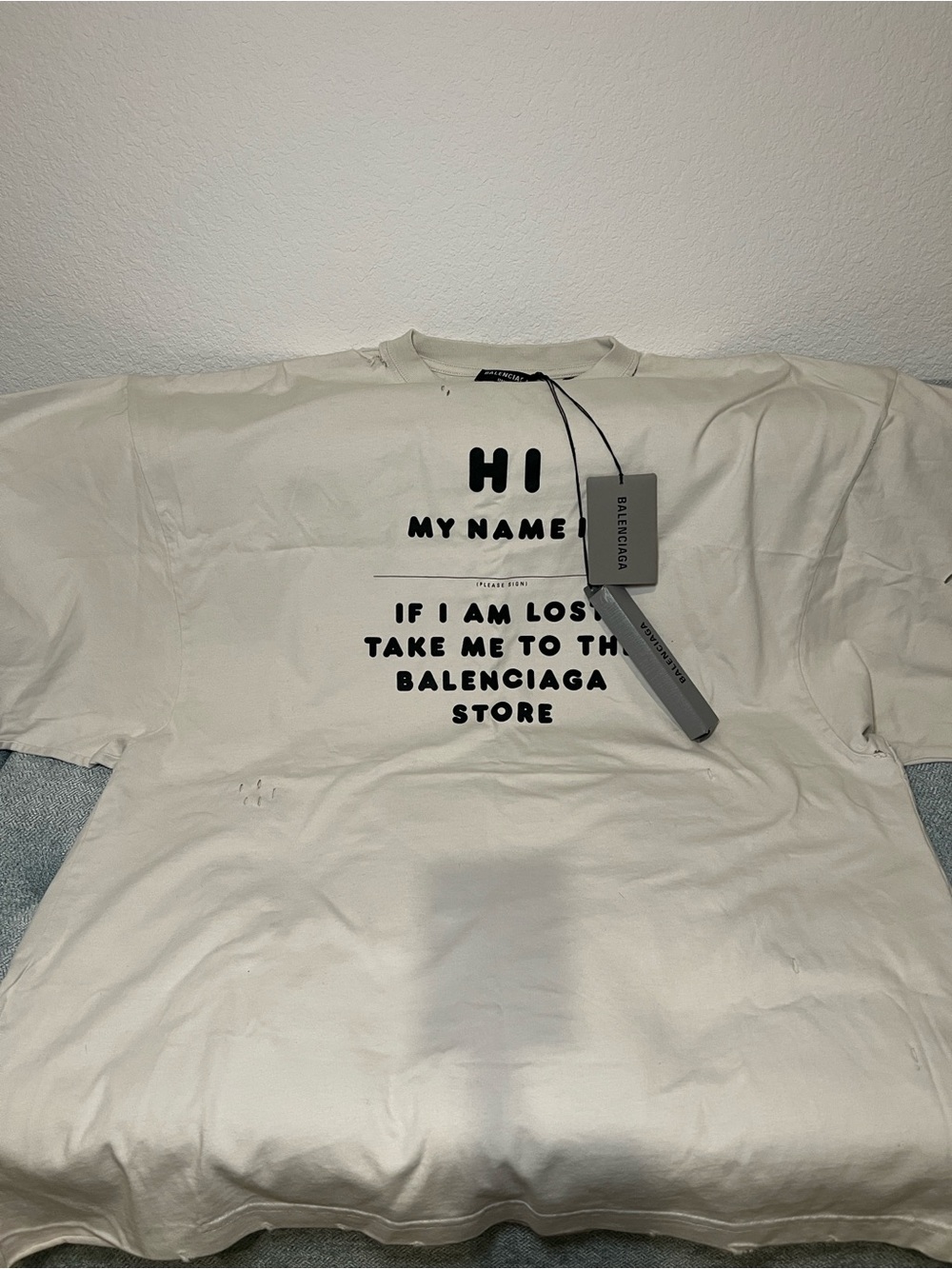 Balenciaga T-shirt oversized